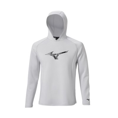 Sudaderas Con Capucha Mizuno G Style RB Hombre - Grises - Chile M280GROVJF